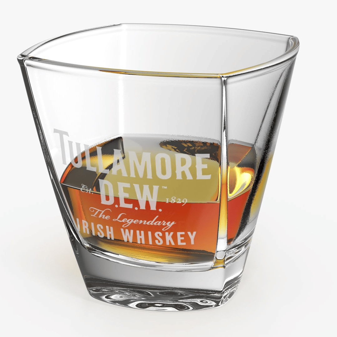 Tullamore Dew Whiskey Glass