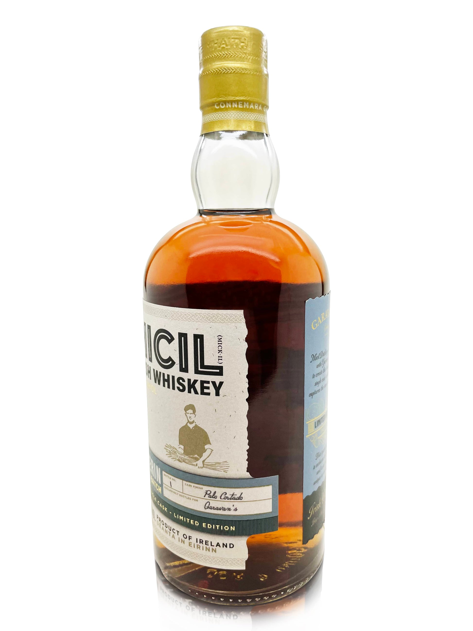 Micil Distillery's Limited Edition Single Cask Whiskey - Collaboration with Garavan's Bar - Rich Flavor Profile - Only 100 Bottles Available