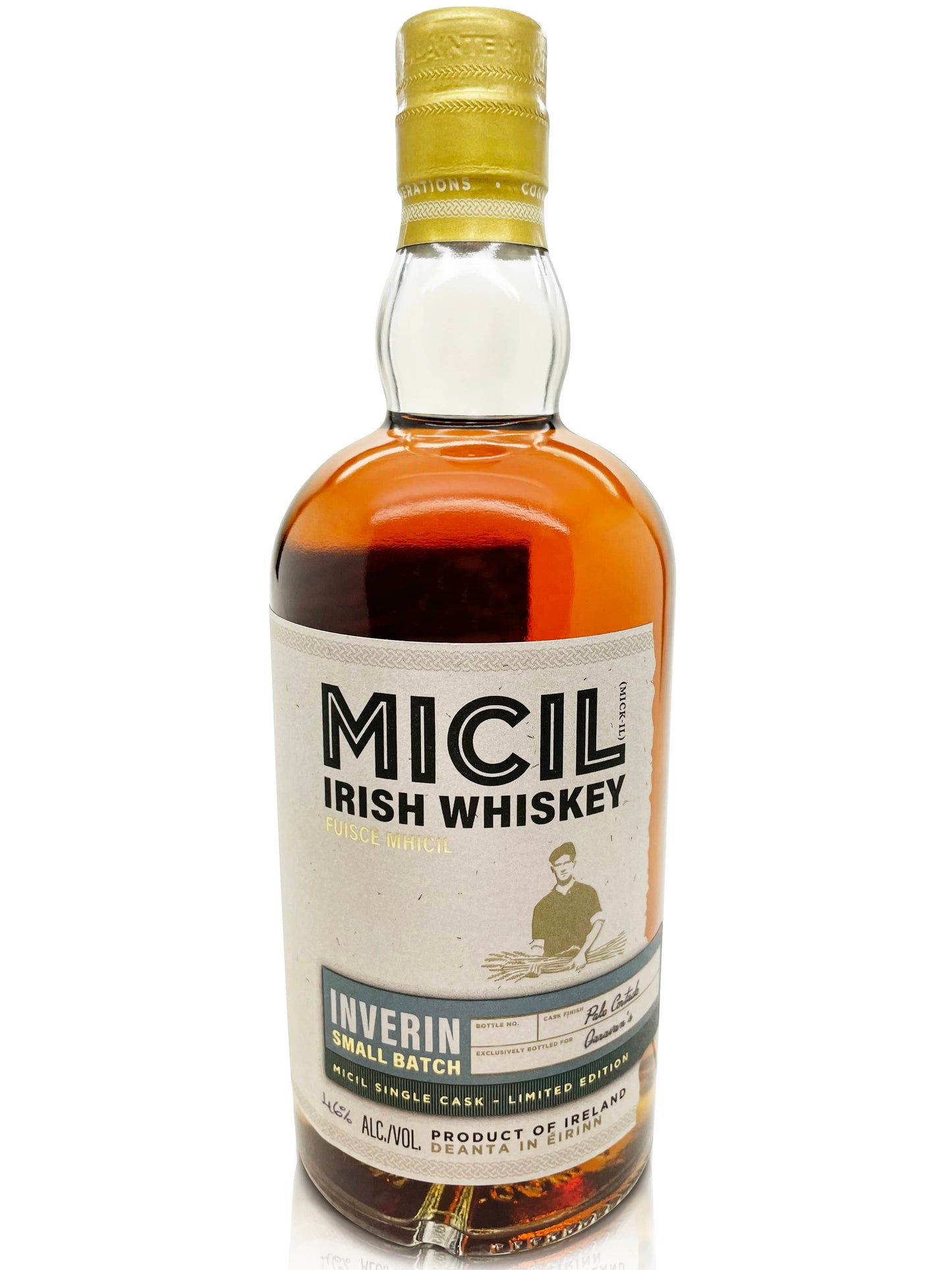 Micil Distillery's Limited Edition Single Cask Whiskey - Collaboration with Garavan's Bar - Rich Flavor Profile - Only 100 Bottles Available