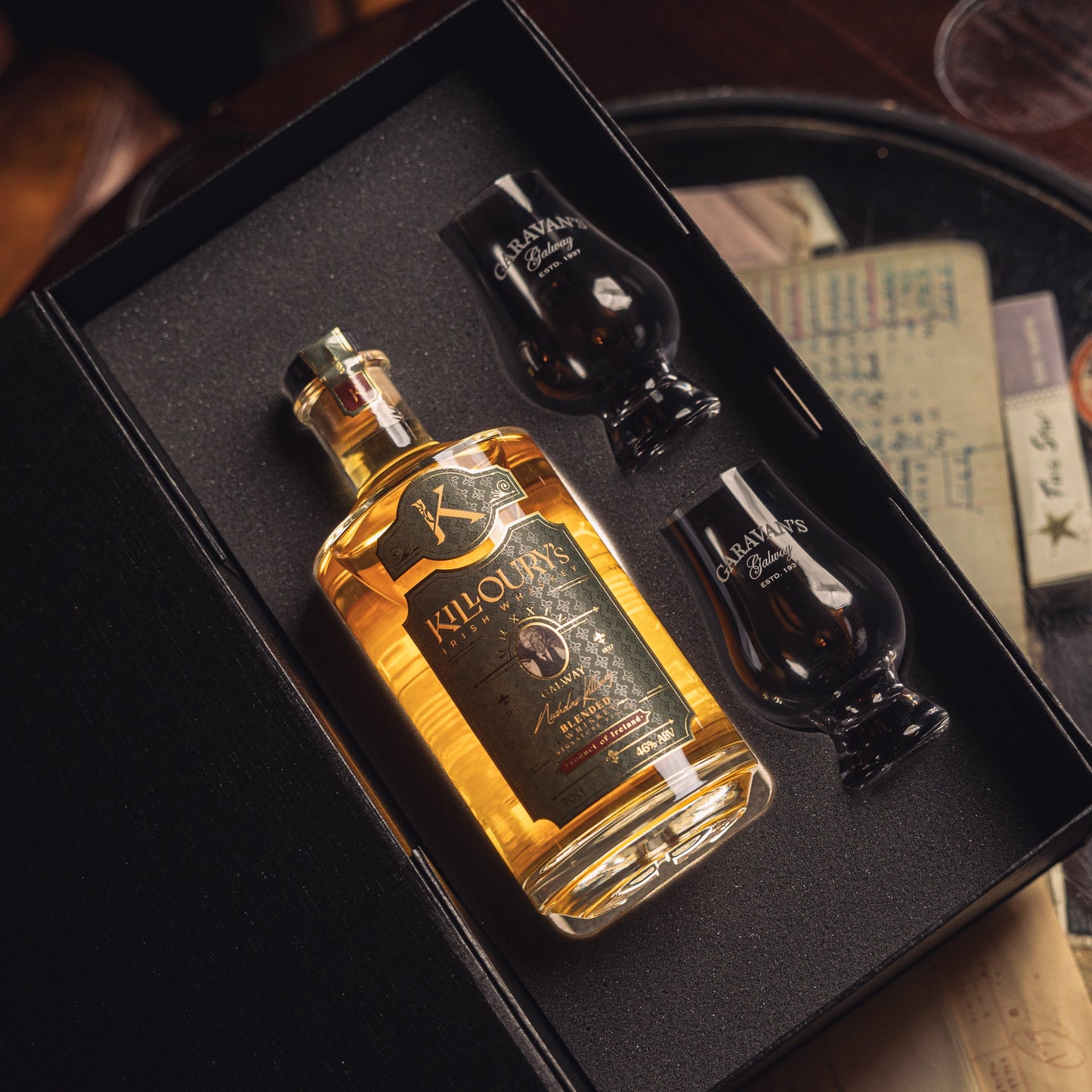 Killoury's Irish Whiskey Gift Set