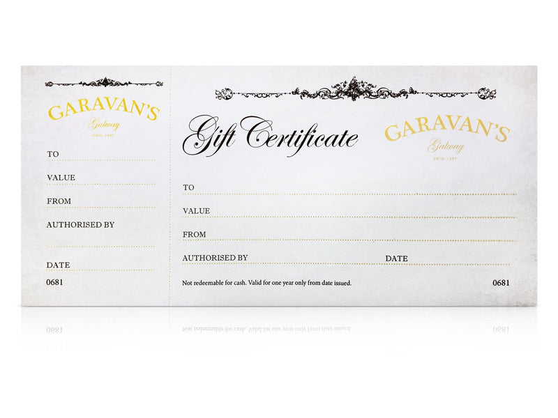 Garavan's Whiskey Tasting Platter Voucher