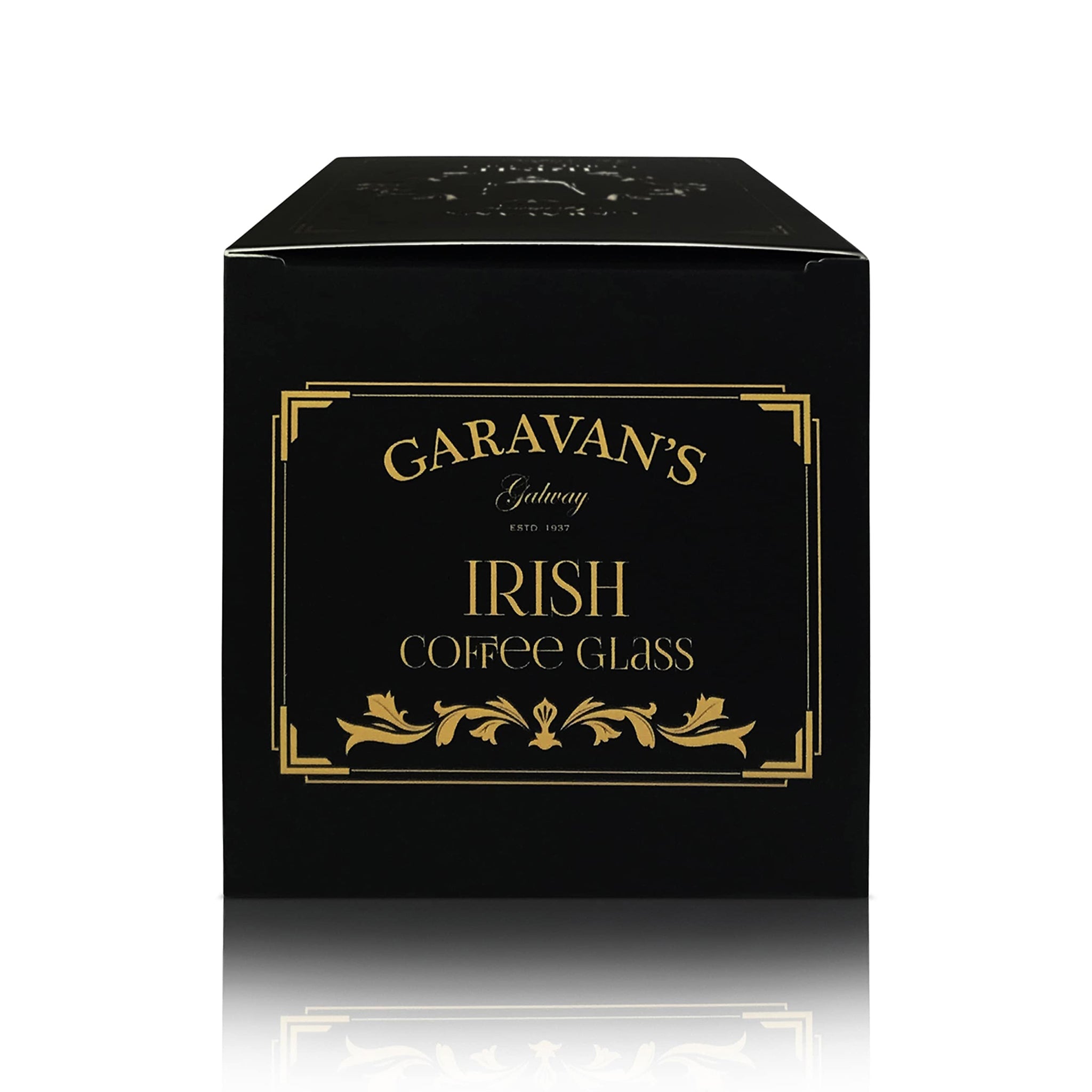Garavan’s Irish Coffee Glass - Handcrafted for the Perfect Irish Coffee Experience - Authentic Gift for Coffee Enthusiasts - Exclusively Available Here