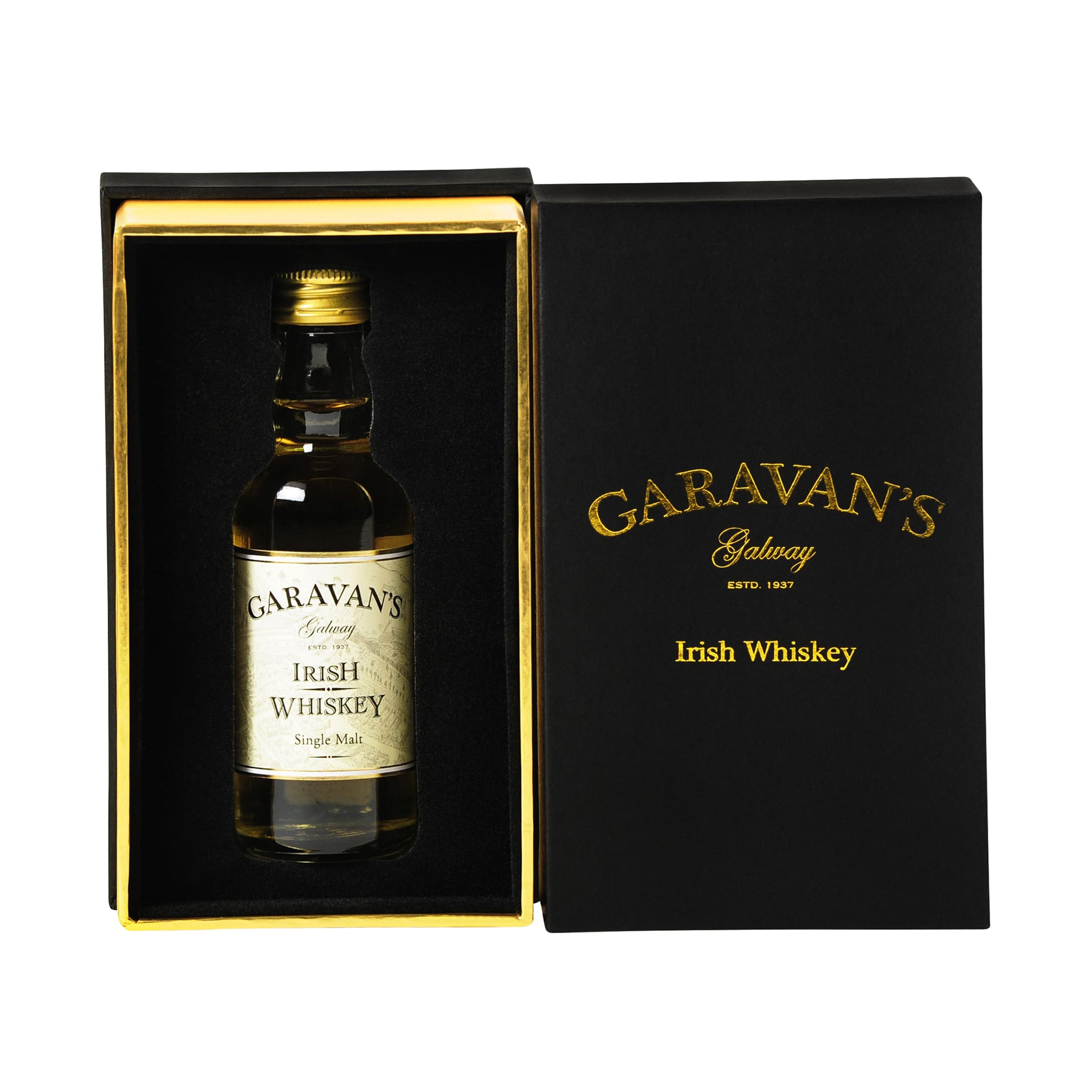 Garavan’s Whiskey Tasting Glass - Luxurious Irish Whiskey Gift Set - Expertly Crafted Tulip Shape for Enhanced Flavors - Perfect Gift for Whiskey Lovers